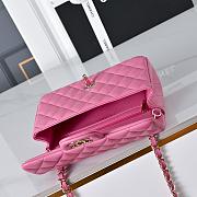Chanel Mini Flap Bag Pink Light Gold Hardware-20cm - 2