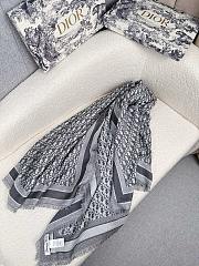 Dior Oblique Shawl -140*140cm - 5