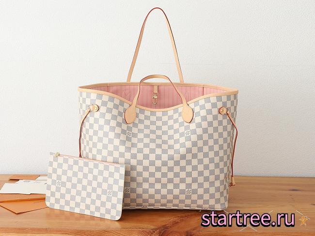 Louis Vuitton | Neverfull GM Rose Ballerine 3128 - 1