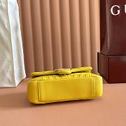 Gucci GG Marmont Small shoulder bag Yellow-22cm - 2